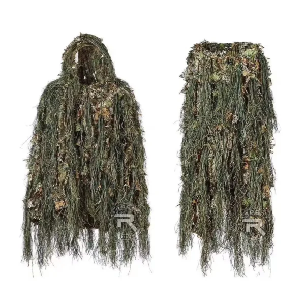 UNISEX Bionic Leaf Camouflage Ghillie Suit