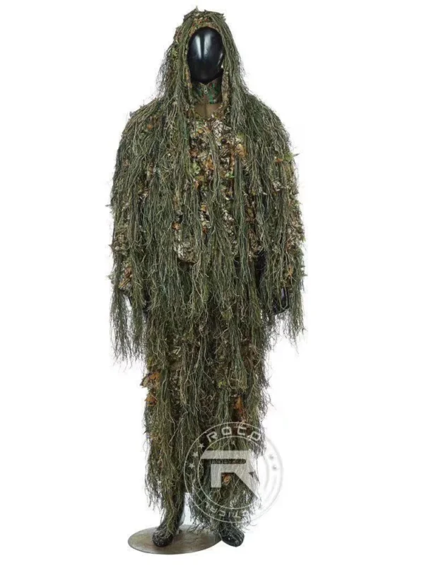 UNISEX Bionic Leaf Camouflage Ghillie Suit
