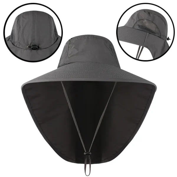 UNISEX  Wide Brim Bucket Hat
