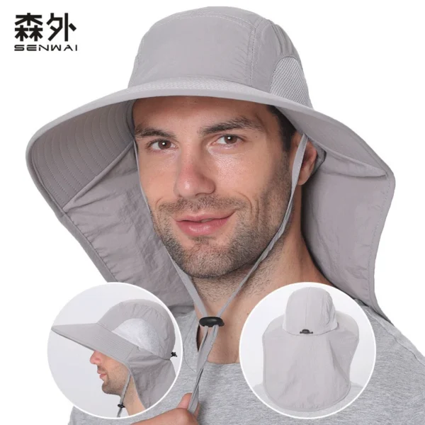 UNISEX  Wide Brim Bucket Hat