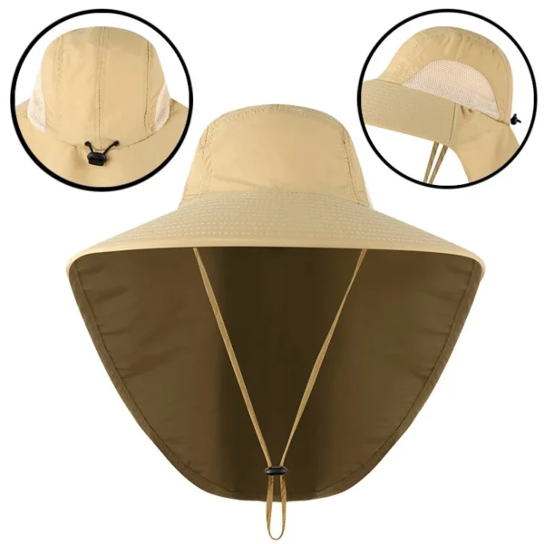 UNISEX  Wide Brim Bucket Hat