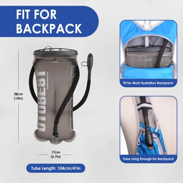 UTOBEST's 1.5L/2L/3L Water Bladder Hydration Pack