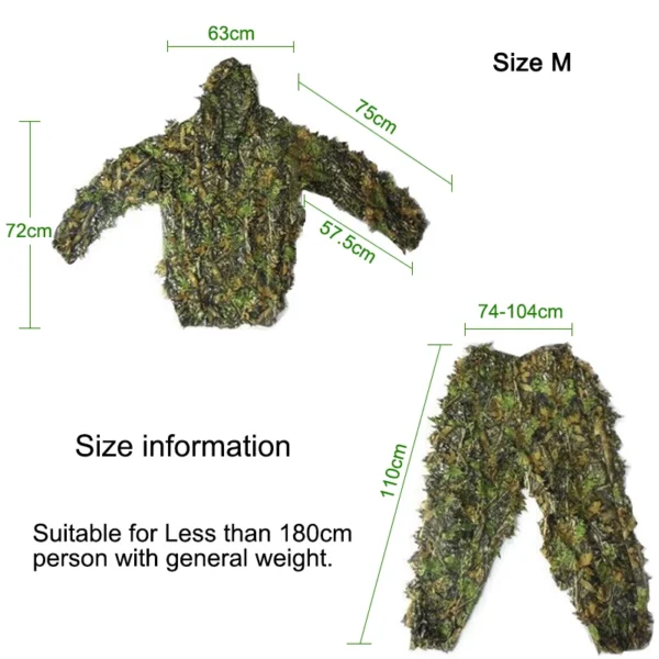 WALLY SKY's Camouflage Ghillie Suit