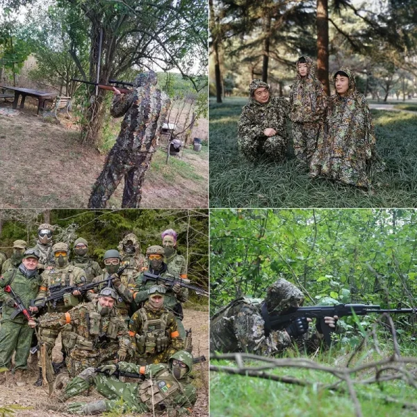WALLY SKY's Camouflage Ghillie Suit