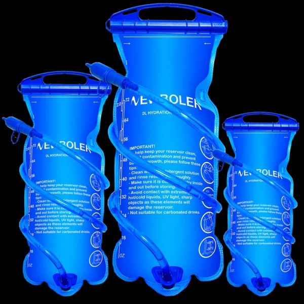 Water Bladder Pack - 1L 1.5L 2L 3L Hydration Backpack