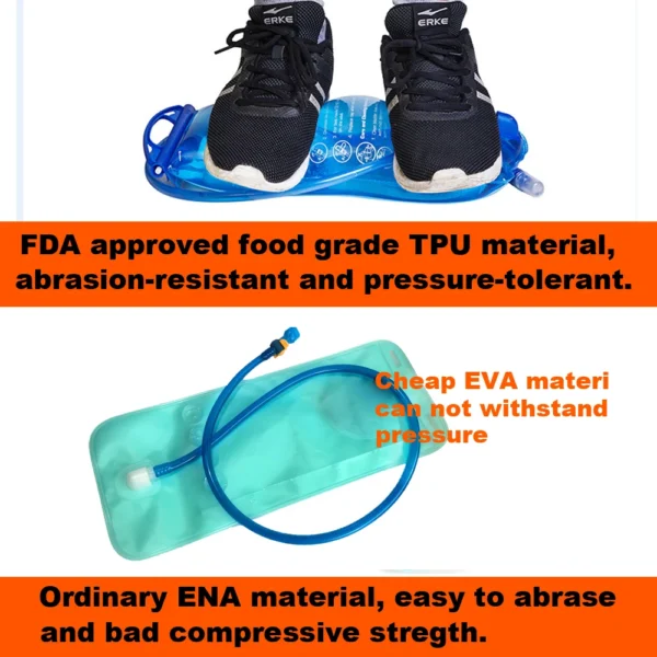 Water Bladder Pack - 1L 1.5L 2L 3L Hydration Backpack