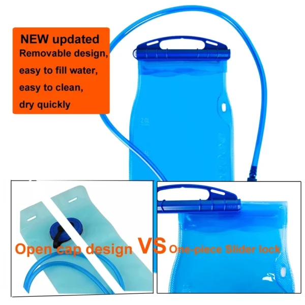 Water Bladder Pack - 1L 1.5L 2L 3L Hydration Backpack