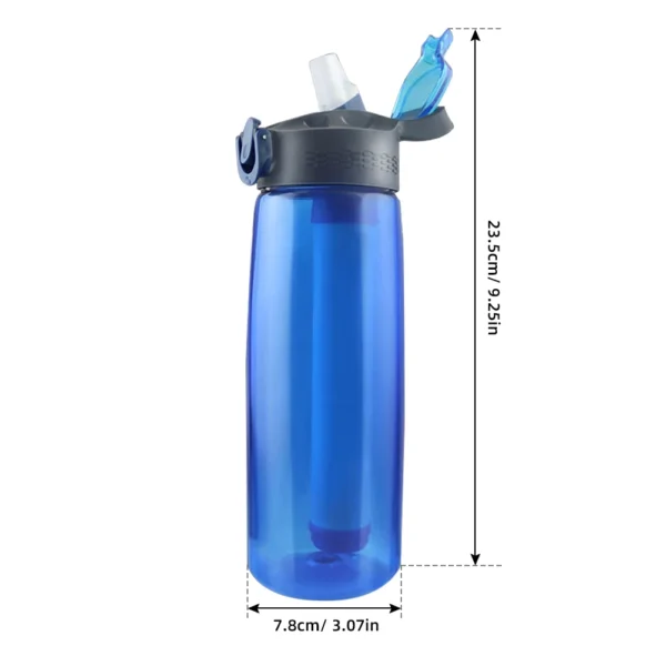 Water Bottle Triton with Water Filter Lockable Lid