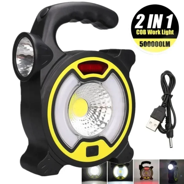 Waterproof Floodlight Emergency Spotlight Battery Powered