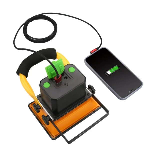 Waterproof Floodlight Emergency Spotlight Battery Powered