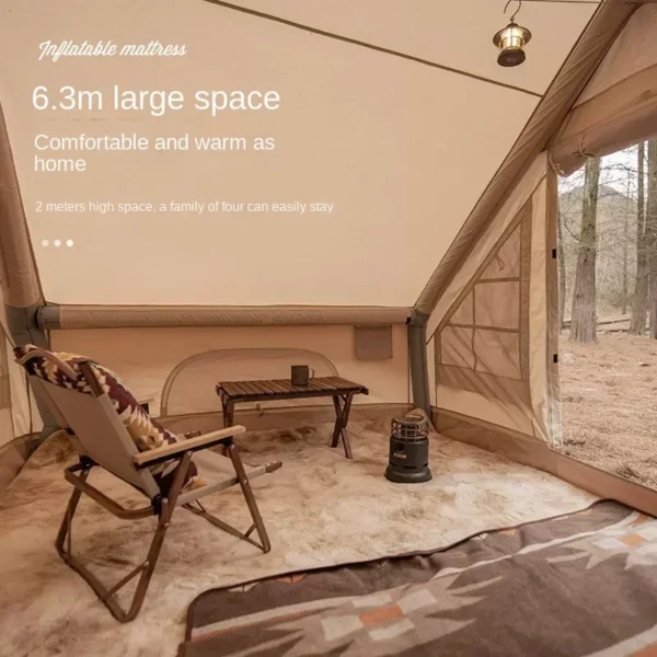 Waterproof Inflatable Luxury Tent 5-8