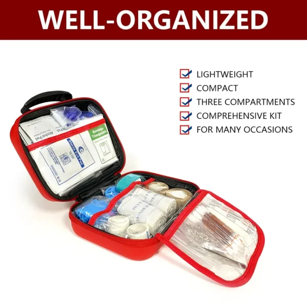 Waterproof PU First Aid Bag Empty