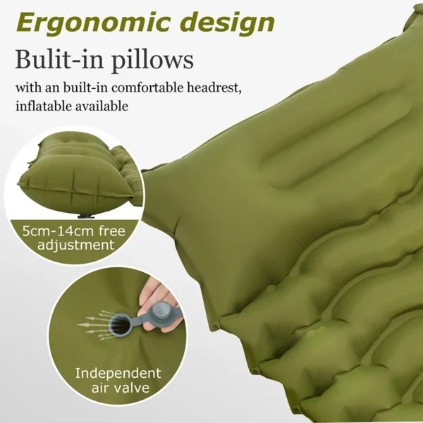 WESTTUNE's Double Sleeping Pad Self-Inflating