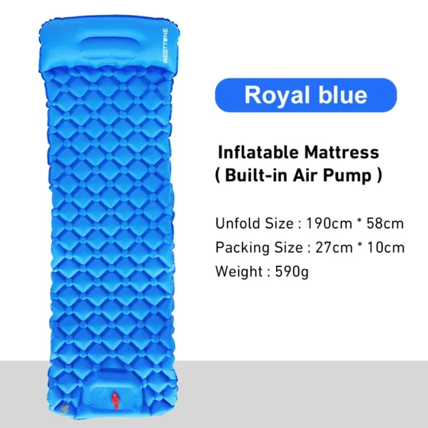 WESTTUNE's Sleeping Inflatable Mattress Built-in Pump