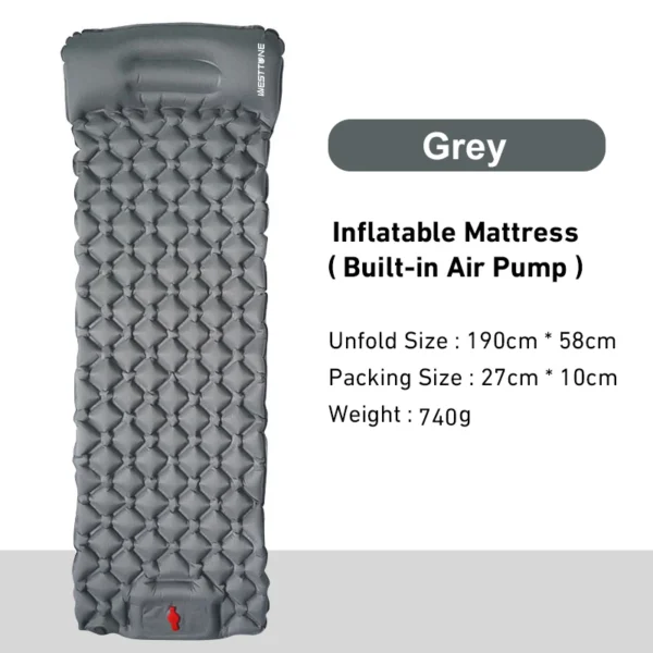 WESTTUNE's Sleeping Inflatable Mattress Built-in Pump