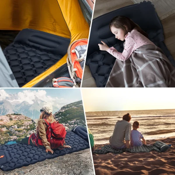 WESTTUNE's Sleeping Inflatable Mattress Built-in Pump