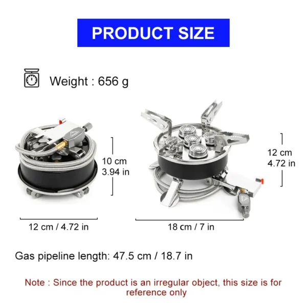 Widesea's Burner 8800W Gas Stove