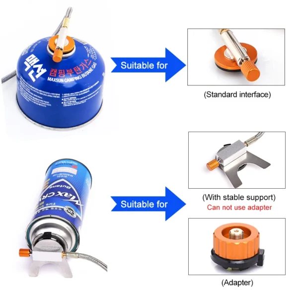 Widesea's Camping Wind Proof Gas Burner