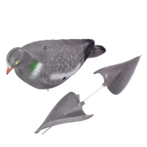 Wind-driven Pigeon Decoys