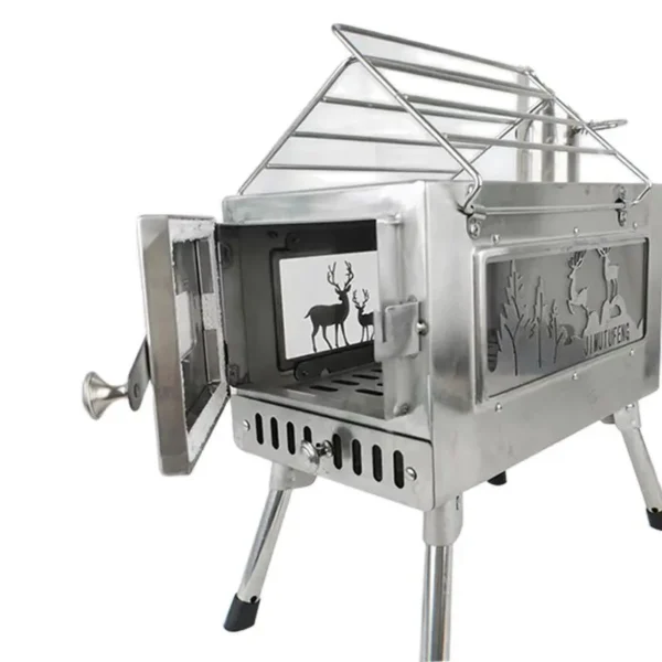 XBEES's Stainless Steel Firewood Heating Stove