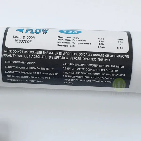 YenvQee's Quick connect 10 Inch WATER FILTER cartridge