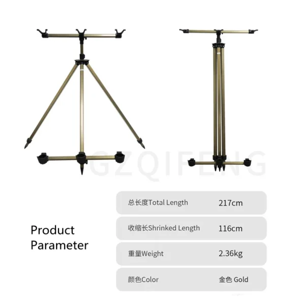 ZHIYEZHE's Fishing Rod Holder Triangle Bracket