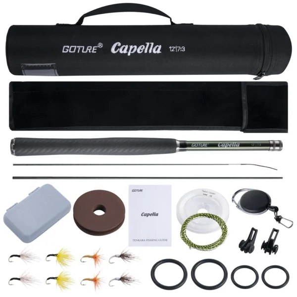 Goture Tenkara Fly Fishing Fishing Combo Kit