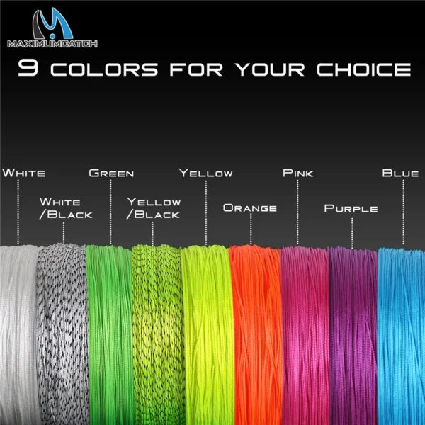 MAXIMUMCATCH's 100FT 1-9wt Fly Fishing Line Combo Weight Forward Floating Fly Line, Backing line, Tippet , Leader, Loop Connector - Image 5