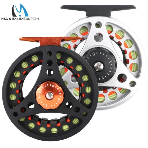 MAXIMUMCATCH's ECO 3/4/5/6/7/8WT Fly Reel with Fly Lines Combo