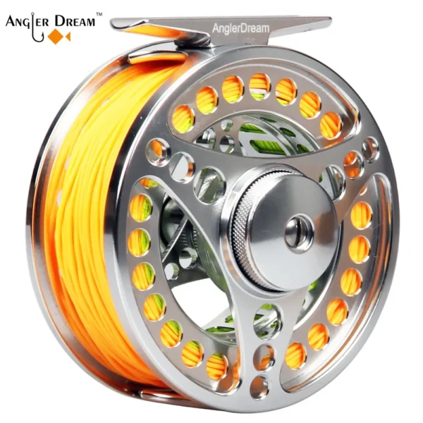 ANGLER DREAM's 3/4 5/6 7/8 9/10 WT Fly Fishing Reel with Weight Forward Floating Fly Fishing Line