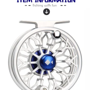 ANGLER DREAM's 7/8WT Archer Silver Fly Fishing Reel