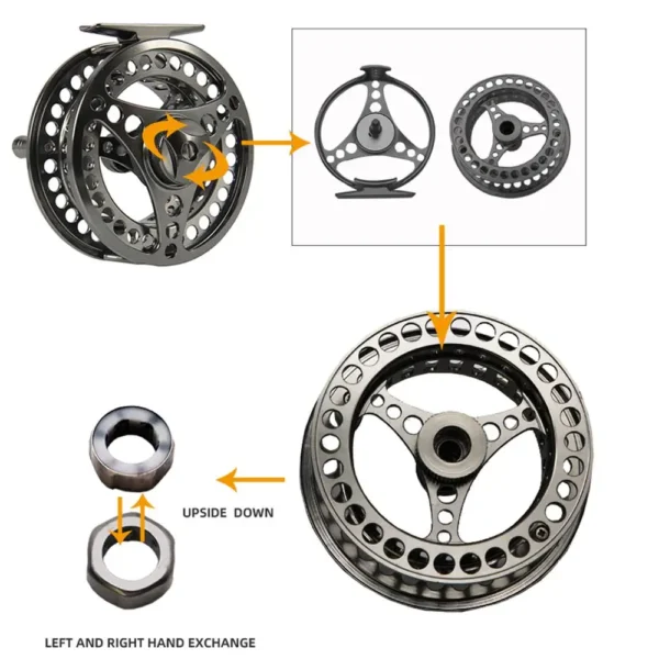 ANGLER DREAM's Fly Reel 3/4 5/6 7/8 9/10WT Fly Fishing Reel