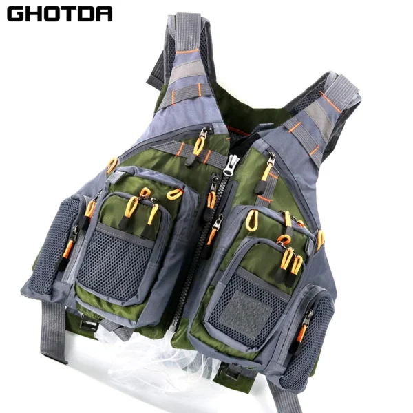GHOTDA's  Life Jacket Vest for Fishing