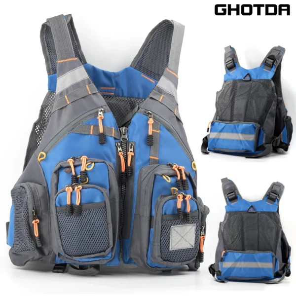 GHOTDA's  Life Jacket Vest for Fishing