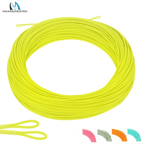 Maximumcatch 100FT 1/2/3/4/5/6/7/8WT Weight Forward Floating Fly Fishing Line With Welded Loops - Image 9