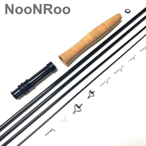 NooNRoo DIY Fly Fishing Rod Combo Kit Fly Blank, A Grade Cork Grip, Combo, IM8, 9ft, 3 WT, 5 Wt, 6wt - Image 7