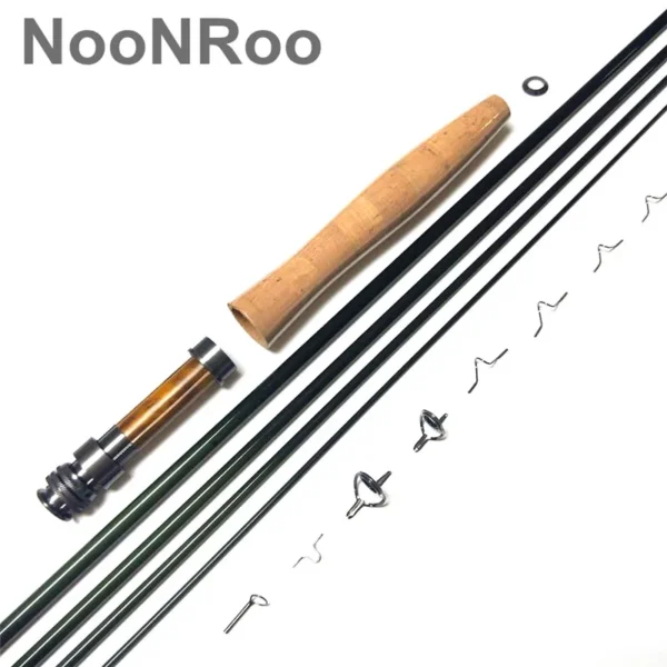 NooNRoo DIY Fly Fishing Rod Combo Kit Fly Blank, A Grade Cork Grip, Combo, IM8, 9ft, 3 WT, 5 Wt, 6wt - Image 13