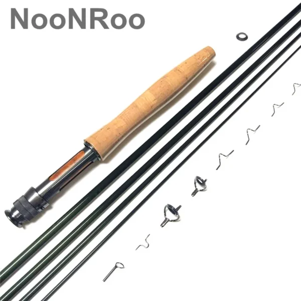 NooNRoo DIY Fly Fishing Rod Combo Kit Fly Blank, A Grade Cork Grip, Combo, IM8, 9ft, 3 WT, 5 Wt, 6wt - Image 15