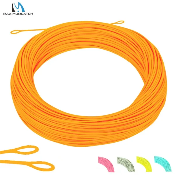 Maximumcatch 100FT 1/2/3/4/5/6/7/8WT Weight Forward Floating Fly Fishing Line With Welded Loops - Image 7