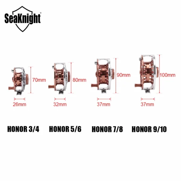 SeaKnight's HONOR Fly Fishing Reel 3/4 5/6 7/8 9/10 - Image 2