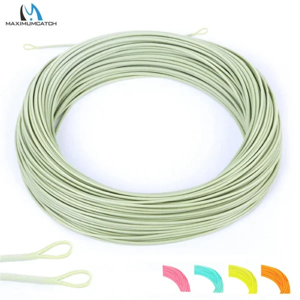 Maximumcatch 100FT 1/2/3/4/5/6/7/8WT Weight Forward Floating Fly Fishing Line With Welded Loops - Image 2