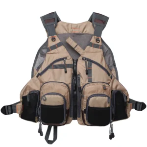 KYLEBOOKER's Fly Fishing Vest Adjustable Size Multiple Pockets