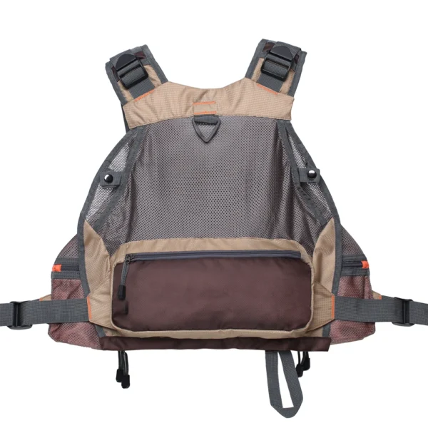 KYLEBOOKER's Fly Fishing Vest Adjustable Size Multiple Pockets