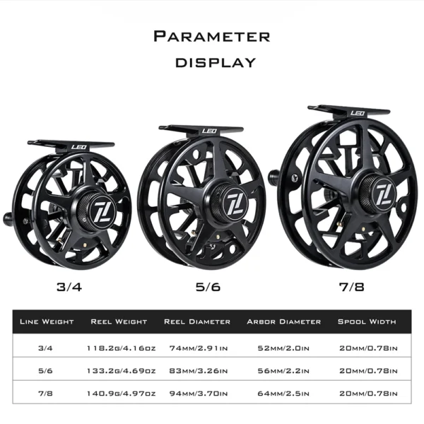 LEO FISHING's Star Fly Fishing Reel