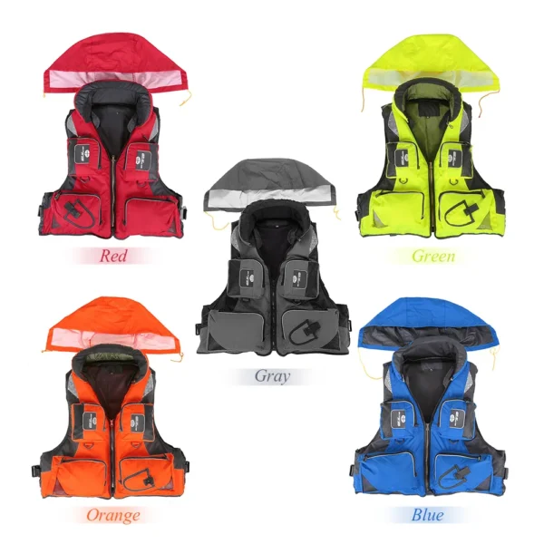 Life Jacket Vest for Fishing and Boating