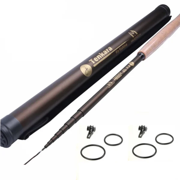 MAXIMUMCATCH's 9-13FT 7:3 Telescoping Tenkara Fly Fishing Rod Fast Action 9 Segments