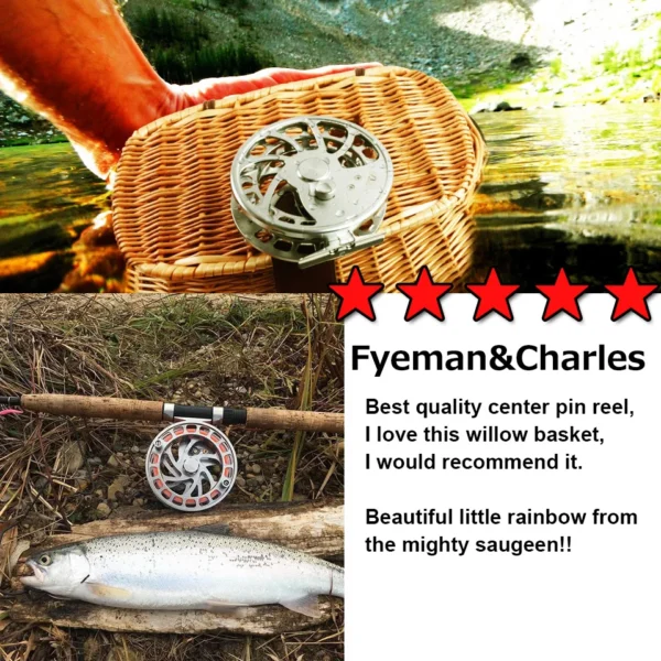 MAXIMUMCATCH's Center Pin Floating  Fly Fishing Reel