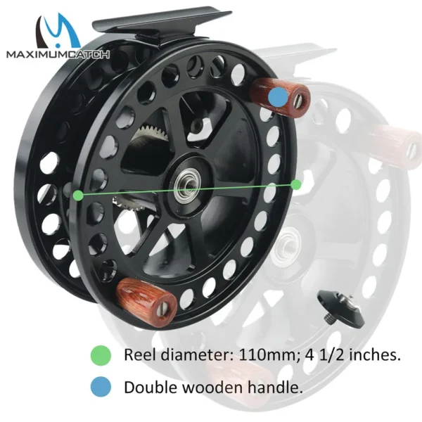 MAXIMUMCATCH's Center Pin Floating  Fly Fishing Reel