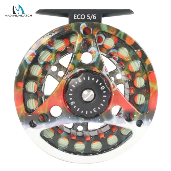 MAXIMUMCATCH's ECO 3/4/5/6/7/8WT Fly Reel with Fly Lines Combo
