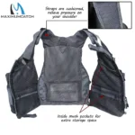 MAXIMUMCATCH's Fly Fishing Vest with Detachable Cushion